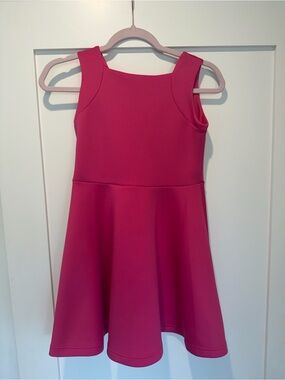 Florence Eiseman Girls' Bright Fuchsia Sleeveless Fit-and-Flare Dress